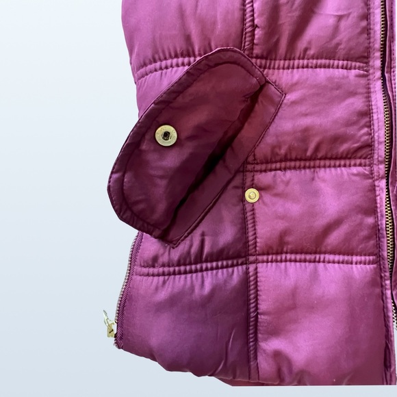 BONGO Puffer Vest with Faux Fur Hood - Picture 4 of 7